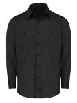 Picture of Dickies® LL51BK Men's Industrial WorkTech Ventilated Long-Sleeve Work Shirt With Cooling Mesh