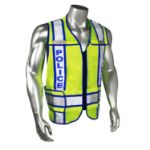 Picture of Radwear USA LHV-207-3G-POL Police Safety Vest