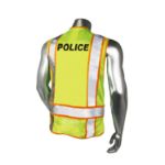 Picture of Radians LHV-207-3G Police Safety Vest - Police - Orange Trim - Green - Size 2X-4X