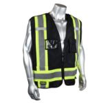 Picture of Radians SV020X-1 Heavy Duty 7-Pocket Tear Away Cruiser Vest X-Back