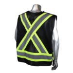 Picture of Radians SV020X-1 Heavy Duty 7-Pocket Tear Away Cruiser Vest X-Back