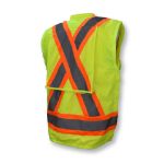 Picture of Radians SV030X-2 Heavy Duty 10-Pocket Cruiser Vest with Back Pouch X-Back