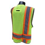 Picture of Radians SV6H Type R Class 2 Heavy Duty Two Tone Mesh Surveyor Vest with Solid Pockets