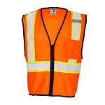 Picture of Kishigo 1528 Single Pocket Contrasting Mesh Vest - Economy