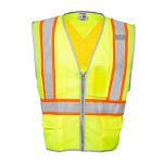 Picture of Kishigo 1576 Premium Brilliant Series X Back Dual Compliant Vest