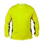 Picture of Kishigo 9202 Premium Black Series Long Sleeve High Vis T-Shirt