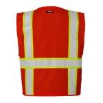 Picture of Kishigo B103 Enhanced Visibility Series Multi Pocket Mesh Vest