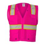 Picture of Kishigo B107 Enhanced Visibility Series Multi Pocket Mesh Vest