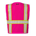 Picture of Kishigo B107 Enhanced Visibility Series Multi Pocket Mesh Vest