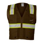 Picture of Kishigo B108 Enhanced Visibility Series Multi Pocket Mesh Vest