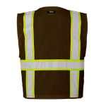 Picture of Kishigo B108 Enhanced Visibility Series Multi Pocket Mesh Vest