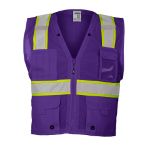 Picture of Kishigo B109 Enhanced Visibility Series Multi Pocket Mesh Vest