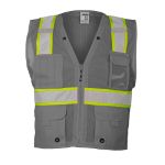 Picture of Kishigo B111 Enhanced Visibility Series Multi Pocket Mesh Vest