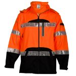 Picture of Kishigo RWJ107 Premium Black Series Rainwear Jacket